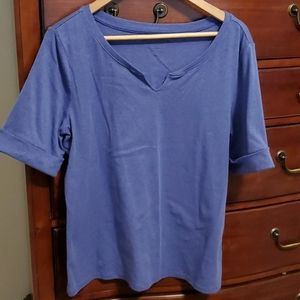 Soft Cuffed Short Sleeve Tee